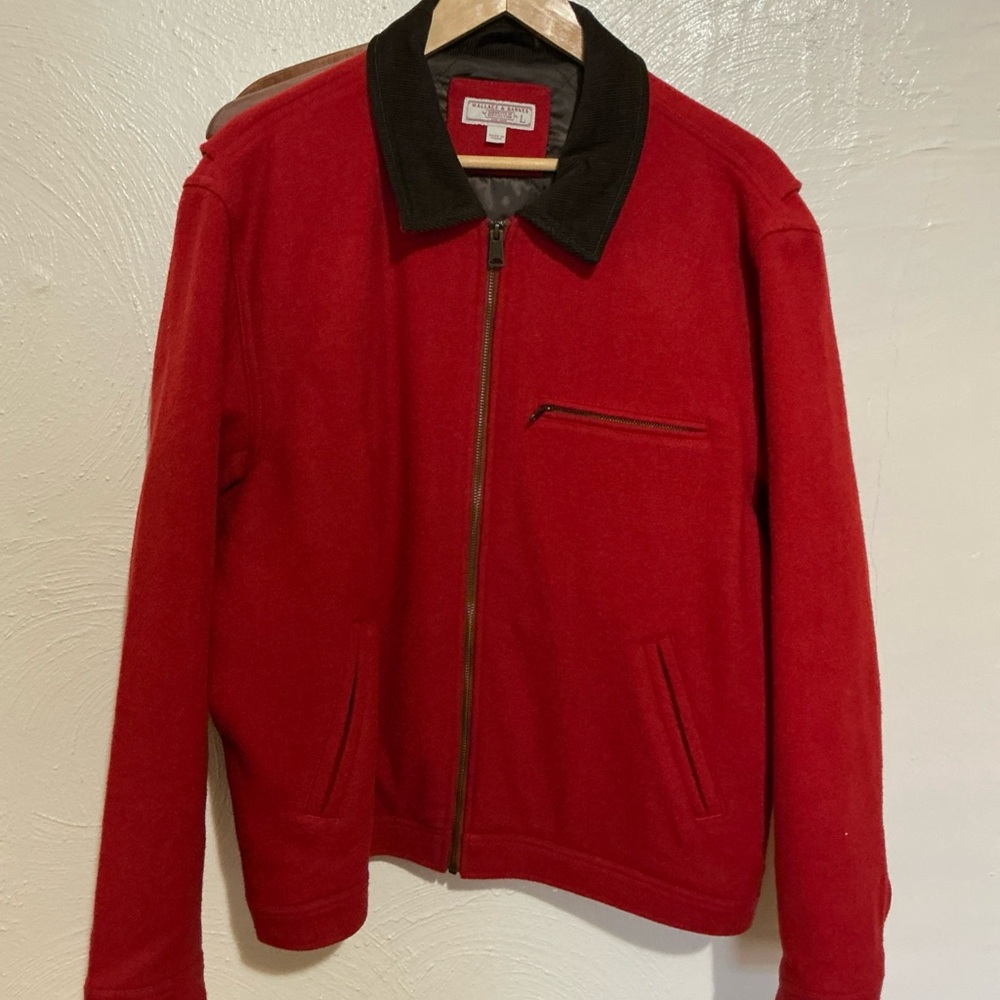 J. Crew Wallace And Barnes Wool Jacket LARGE Work Jacket